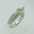 18k White Gold .25ct Round Brilliant Cut Diamond Ring Size 7 1/4
