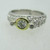 18k White Gold .25ct Round Brilliant Cut Diamond Ring Size 7 1/4