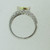 18k White Gold .25ct Round Brilliant Cut Diamond Ring Size 7 1/4