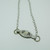 Vintage 10k White Gold Filigree Yellow Gold Accent Necklace Pendant with Purple Stone
