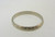 10k White Gold Baby’s Ring with Texture Design Surrounding Band