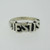 Sterling Silver Inspirational Christian Jesus Name Ring Size 8 1/4