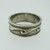 Sterling Silver Ocean Wave Crests Band Ring Size 9 1/2