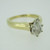 14k Yellow Gold Approx .75ct Pear Shape Diamond Solitaire Ring Size 7 1/4 