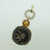 14K Yellow Gold Smoky Quartz Citrine Geometric Pendant