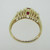 14K Yellow Gold Ruby & Diamond Ring Size 6.5 