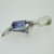 14k White Gold 3.95ct Tanzanite Pendant with Approx 1.50ct TW Diamond Accents