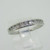 Platinum Diamond Wedding Approx .15ct TW Band Ring Size 6