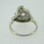 Vintage 14k White Gold Approx .50ct European Cut Diamond Ring Size 5 1/4