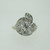 Vintage 14k White Gold Approx .50ct European Cut Diamond Ring Size 5 1/4
