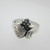 Sterling Silver Black Hills Gold Style Wheeler Ring Size 7