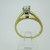  14k Yellow Gold Approx .40ct Princess Cut Solitaire Diamond Ring Size 9 1/4