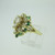 14k Yellow Gold Diamond Cluster Ring with Emerald Accents Size 5