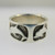 Sterling Silver Marsala Dolphins Pattern Band Ring Size 6
