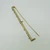  Vintage 14k Yellow Gold Sapphire and Seed Pearl Pin