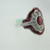 Vintage Style Beverly K 18k White Gold .45ct TW Diamond and Ruby Ring Size 6 1/2