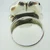 Sterling Silver Flower Ring Size 6