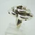 Sterling Silver Flower Ring Size 6