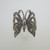 Sterling Silver Marsala Butterfly Ring with Marcasite Accents Size 7.75