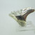 Sterling Silver Ring with Wave Texture Flower Look Size 6