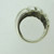 Sterling Silver Dome Ring Lined Textured Size 6