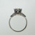 Vintage Platinum Approx 1.50ct European Cut Diamond Ring Size 4 1/2