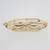 Vintage 14k Yellow Gold Art Deco Style Enameled Oblong Pin w Seed Pearl Accent