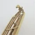 Vintage 14k Yellow Gold Art Deco Style Enameled Oblong Pin w Seed Pearl Accent