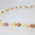 Multicolor Pearl Strand Necklace with 14k Yellow Gold Clasp