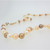 Multicolor Pearl Strand Necklace with 14k Yellow Gold Clasp