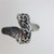 Sterling Silver Adjustable Ring With Beaded Design