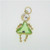 14k Yellow Gold Created Peridot August Birthstone Girl Pendant Charm 14k Yellow Gold Created Peridot August Birthstone Girl Pendant Charm