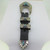 Sterling Silver & Inlaid Turquoise Western Tool Engraved Leather Belt Buckle Strap 