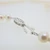 14k White Gold Alwand Vahan Pearl Strand Choker Necklace w Anchored Drop Pendant