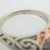 14k White with Rose Gold ArtCarved Approx .40ct Diamond Engagement Ring Sz 3 1/2