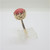 14k Yellow Gold Retro Style Martine Coral Fashion Ring Size 8