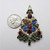 Eisenberg Ice Gold Tone Multi Colored Various Sized Rhinestone Christmas Tree Pin Brooch

The nickel is shown for scale and is not included in purchase