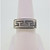 Sterling Silver Unisex Greek Key Design Ring  Sz 8.0