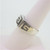 Sterling Silver Unisex Greek Key Design Ring  Sz 8.0