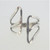 Sterling Silver Wrap/ Spoon Ring  Sz 7.5