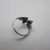 Sterling Silver Dolphin Ring  Sz 8