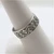 Sterling Silver  Tulip/Flower Design Ring  Sz 8 