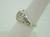 Sterling Silver Diamond Cut Dome Ring  Sz 6.5