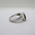Versil Sterling Silver Triangle Garnet Diamond Accents Ring Size 7