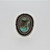 Sterling Silver Turquoise Pinkie Ring Size 4