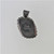 Sterling Silver File Work Coral Pendant Signed AB