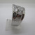 Sterling Silver AGM  CZ Buckle Designed Ring Size 12.25