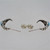Carolyn Pollack Relios Sterling Silver Feather Turquoise Earrings