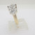 14k 2-Tone Gold Approx 2ct TW Invisible Set Princess Cut Diamonds Ring Size 6.5
