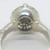 14k White Gold Natural Pearl with 4 Diamond Accents Filigree Fashion Ring Sz 3.5